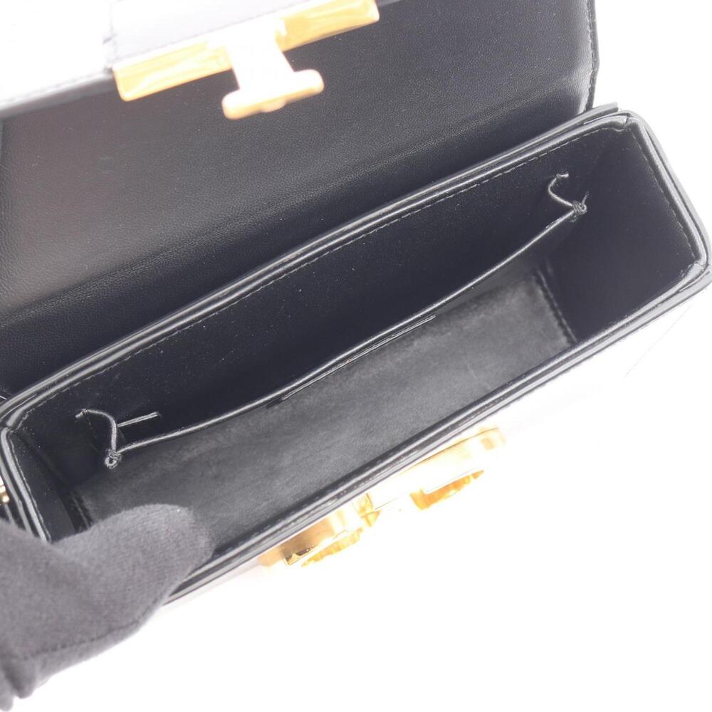 CHRISTIAN DIOR Black Leather Shoulder Bag - Picture 3 of 10